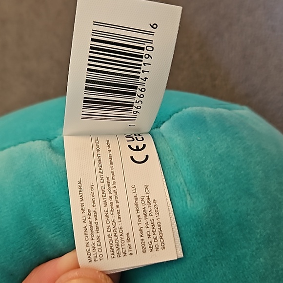 1/$6 or 2/$10 NWT Squishmallow Robert The Frog With Floral Belly. (8 in.) - Picture 12 of 12